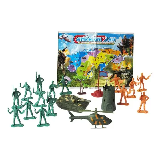 Soldaditos 25 Piezas En Bolsa Playking