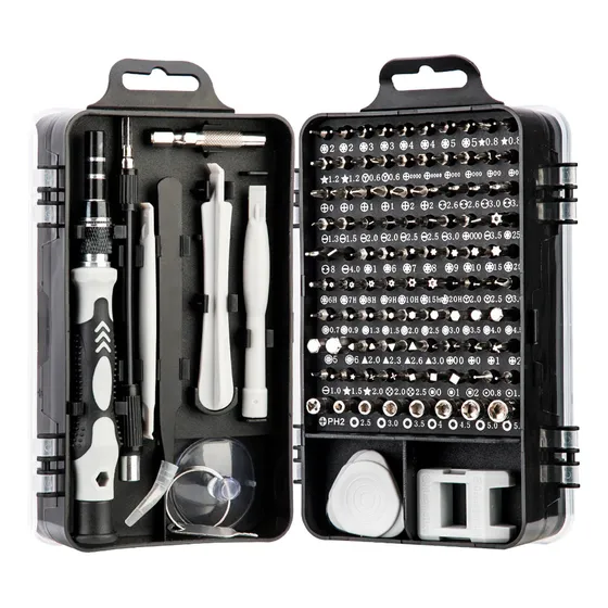 Kit Herramientas Reparación De Celulares 115 En 1 Antidesliz