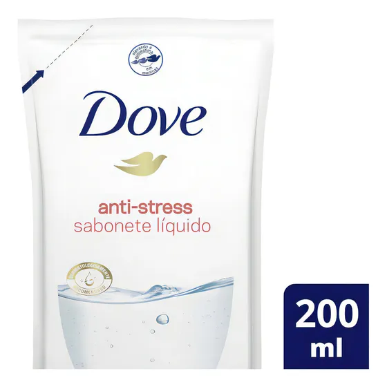 Sabonete líquido Dove Anti-Stress em líquido 200 ml