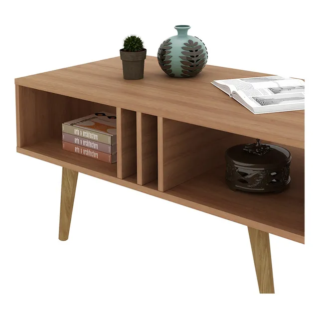Mesa De Centro Moderna México - Almendra