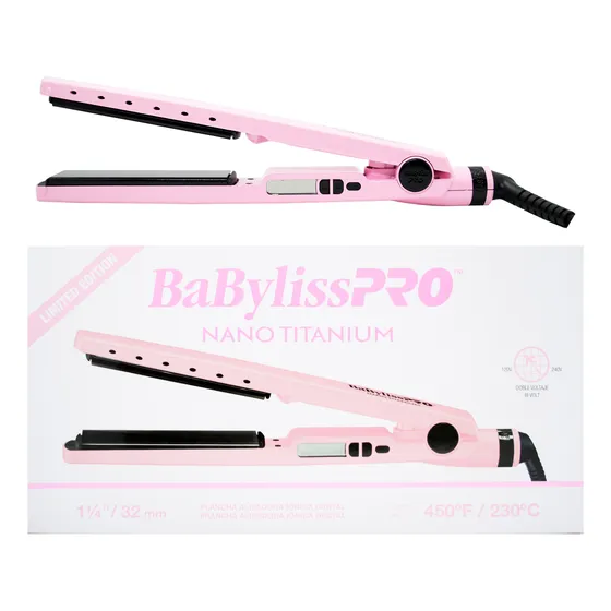 Babyliss Plancha Alisado Digital 4091 Planchita Bi Volt 3c