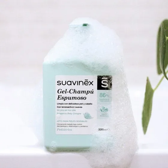 Gel Shampoo Espumoso 500ml Suavinex, Mvd Kids