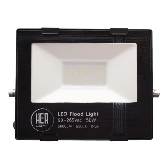 Reflector Led Cuadrad Smd Slim 50w 90-265v 5000lm 6500k Ip65