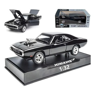 Dodge Challenger Coche De Juguete Miniatura Metal Autos 1:32 Dodge Challenger Coche De Juguete Miniatura Metal Autos 1:32