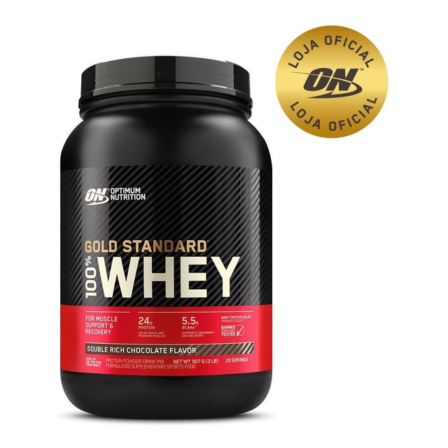 Whey Protein Gold Standard 100% Optimum Nutrition - 907g Whey Protein Gold Standard 100% Optimum Nutrition - 907g