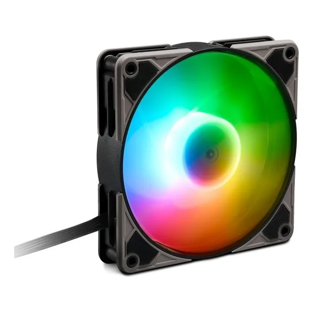 Fan Cooler Sharkoon Silent Storm Pwm Rgb 120mm Blanco Negro