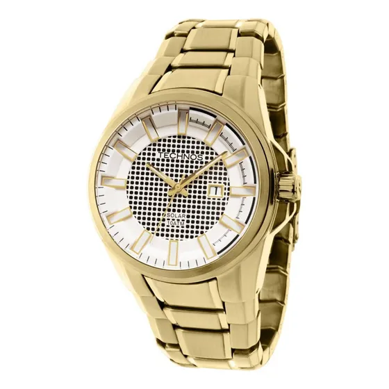 Relógio Technos Masculino Classic Solar As37ab/4b