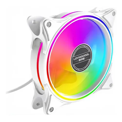 Fan Gamer Nzxt F140rgb Duo Branco Branco | Frete grátis
