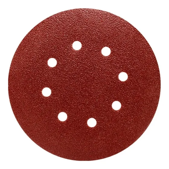 Set Lijas Velcro 4 1/2 (115mm) 5 Piezas Grano 60