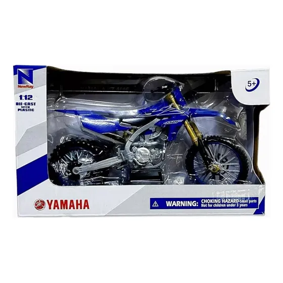 New Ray 1:12 Moto Cross Yamaha Yz 450f Deportivo Color Azul