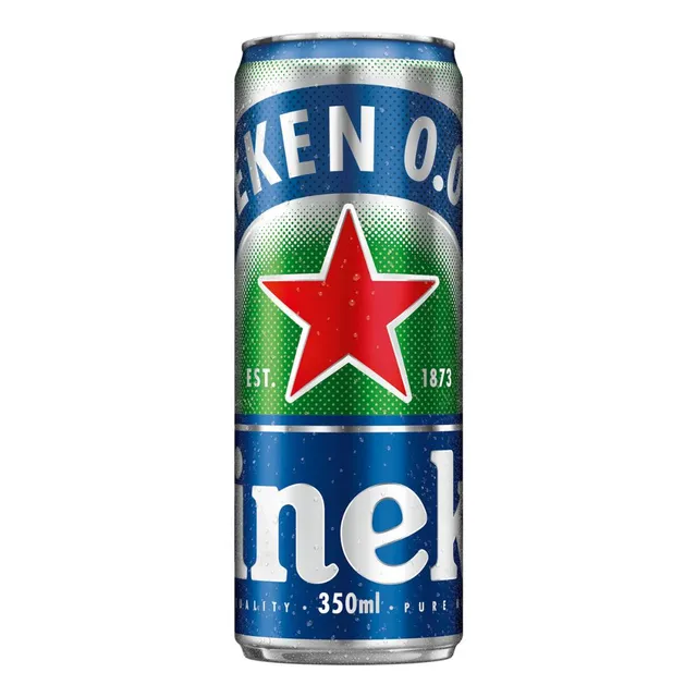 Cerveja Heineken Zero Álcool Lata 350ml Com 12 Unidades