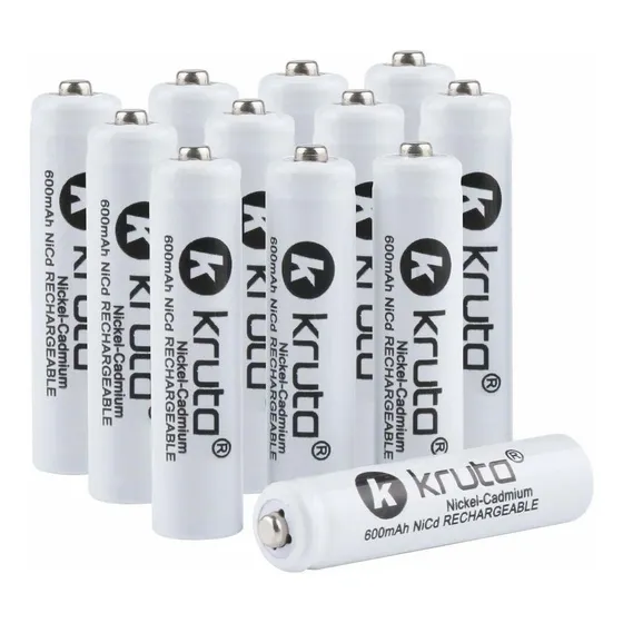 Kruta Nicd Aaa 1.2 5 600 Mah Triple Bateria Recargable