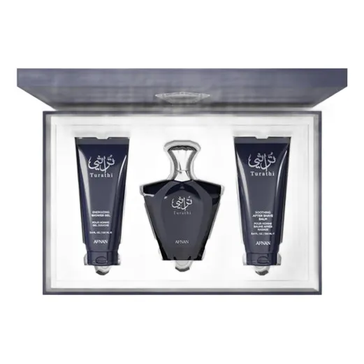 Set Afnan Turathi Blue Pour Homme 90ml Edp