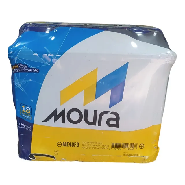Bateria Moura Me40fd 36mr 700 Amp 18 Meses De Garantia