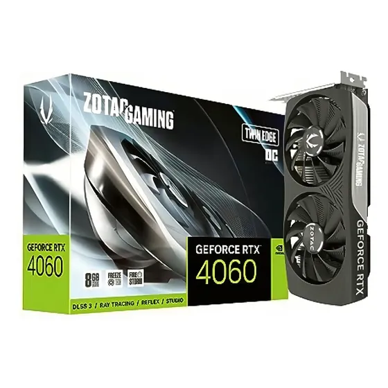 Placa Gráfica Compacta Zotac Gaming Geforce Rtx 4060 Para