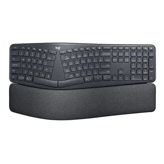 Logitech Ergo K860 Wireless Split Ergonomic Keyboard Color del teclado Negro Idioma Español | Cuotas sin interés