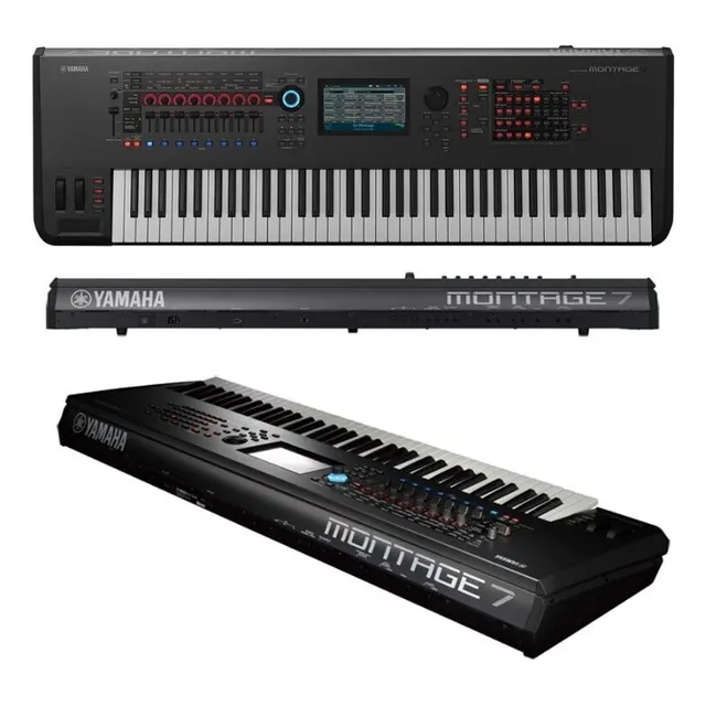 Teclado Yamaha Montage 7 Piano Con Teclas Semipesadas