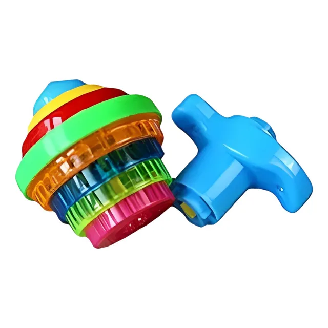 Trompo Con Luces De Colores  Y Sonido Para Niños 