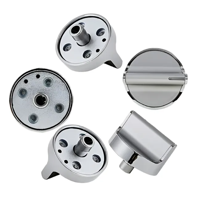 Juego De Perilla Metalicas Whirlpool W10698166 (5 Unidades)