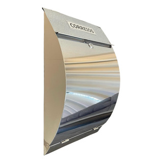 Caixa De Correio Inox Arqueada Valeinox Parafusar Na Parede Caixa De Correio Inox Arqueada Valeinox Parafusar Na Parede