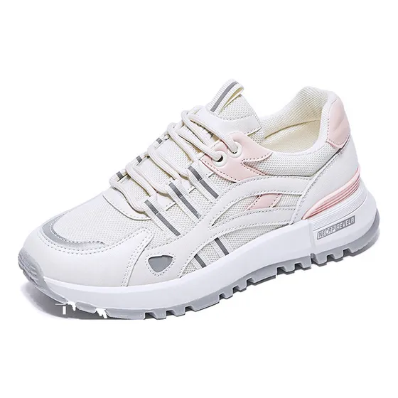 Zapatillas Air Mesh Para Correr Mujer Originales Blancos R
