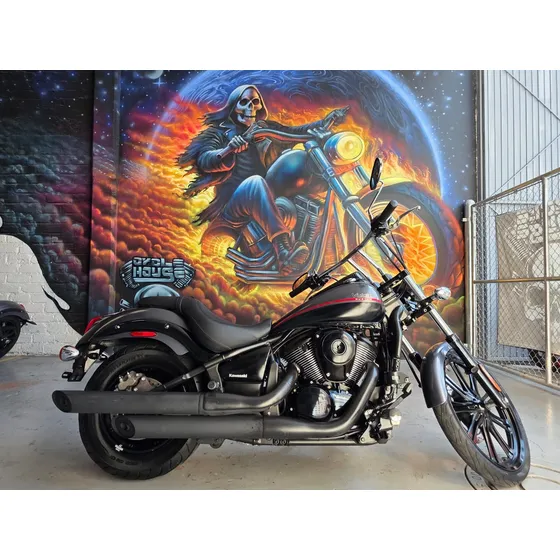 Kawasaki Vulcan 900 Custom 14 Titulo Limpio Checala !!!!!!!!