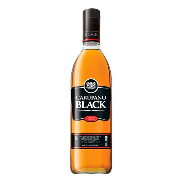 Licor De Ron Carupano Black 0,70 Ml