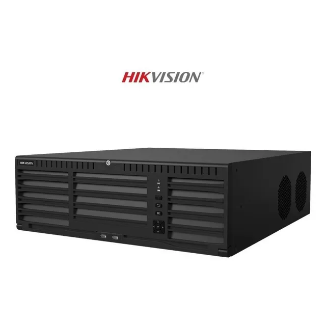 Nvr 128 Canales 12mp 4k Serie Ultra Hikvision Ds-96128ni-i16