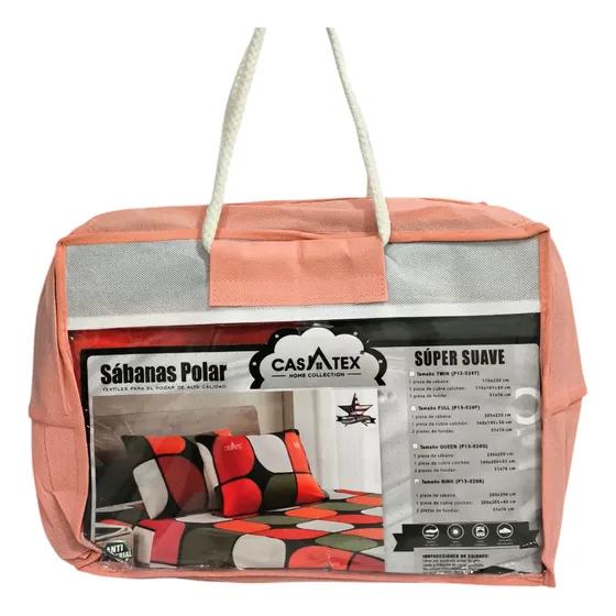 Sabana Polar Térmica De Alta Calidad Para Invierno King Size