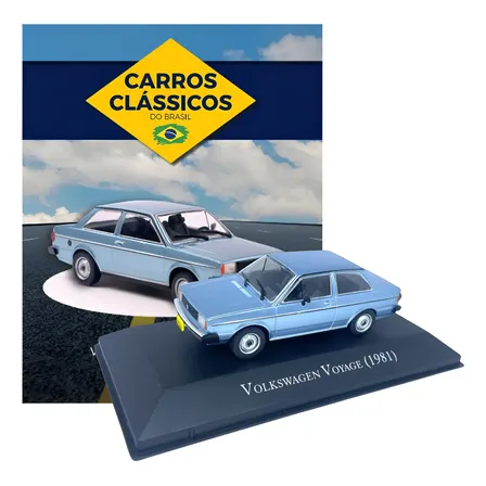 Carros Clássicos: Volkswagen Voyage (1981) - Ed 37