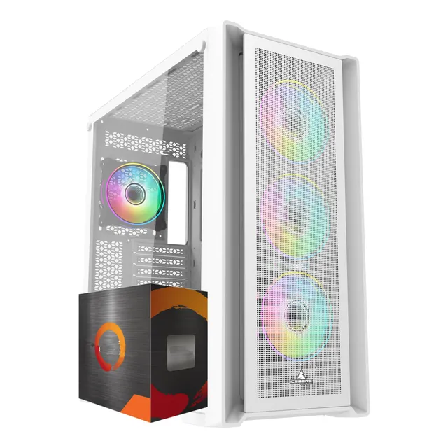 Pc Ryzen 7 5700x Ddr4 32gb Radeon Rx 6600 1tb Titan M16 B Bg