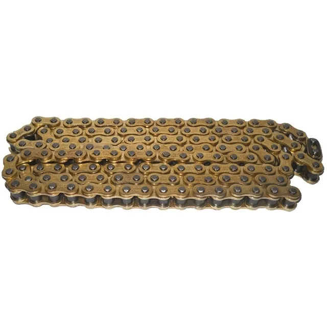 Cadena De Transmision Choho 428h X 130 Dorada En Fas Motos