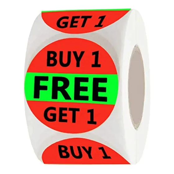 Buy One Get One Sale Etiquetas De Precios Al Por