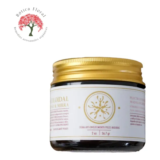 Crema De Oro Coloidal, Incienso & Mirra