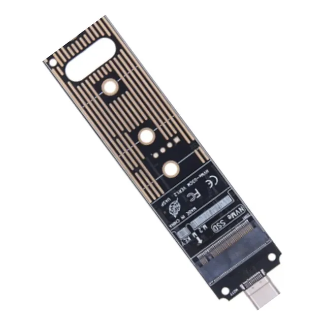 Adaptador Ssd Nvme / Ssd M.2 Sata A Usb Tipo C