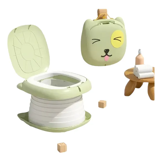 Inodoro Portátil Para Bebés Niños, Orinal Plegable Pelela
