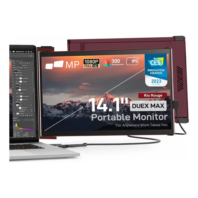 Duex Max Mobile Pixels Nuevo Monitor Portátil 14.1, Extensor