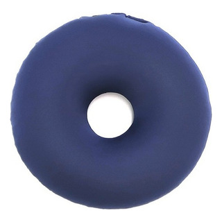 Cojín Ortopédico De Microperlas Para Coxis Color Azul Cojín Ortopédico De Microperlas Para Coxis Color Azul