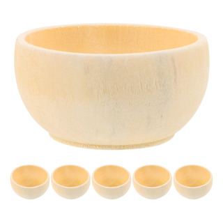Cuencos De Madera Para Manualidades, 5 Unidades, Cuencos De Cuencos De Madera Para Manualidades, 5 Unidades, Cuencos De