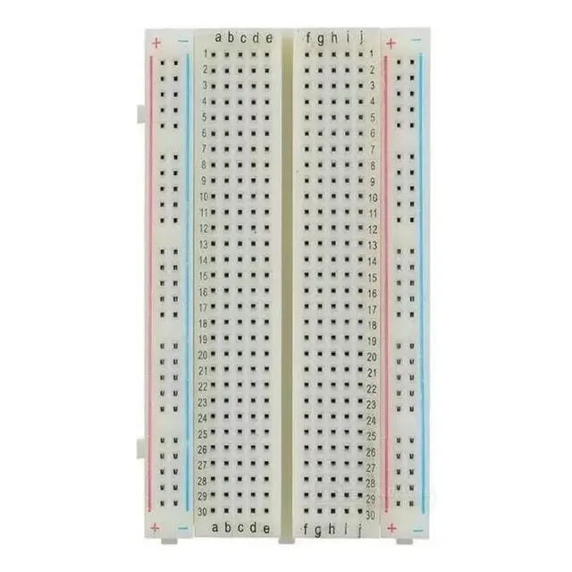 Protoboard Breadboard 400 Puntos Blanca Sin Marca