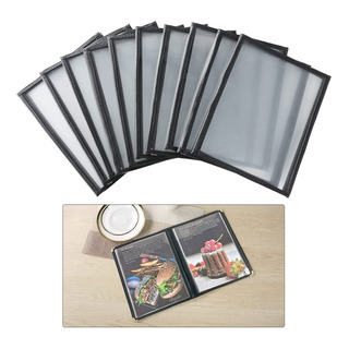 Juego De 10 Fundas De Menú Restaurante Y Café Tamaño Carta Juego De 10 Fundas De Menú Restaurante Y Café Tamaño Carta