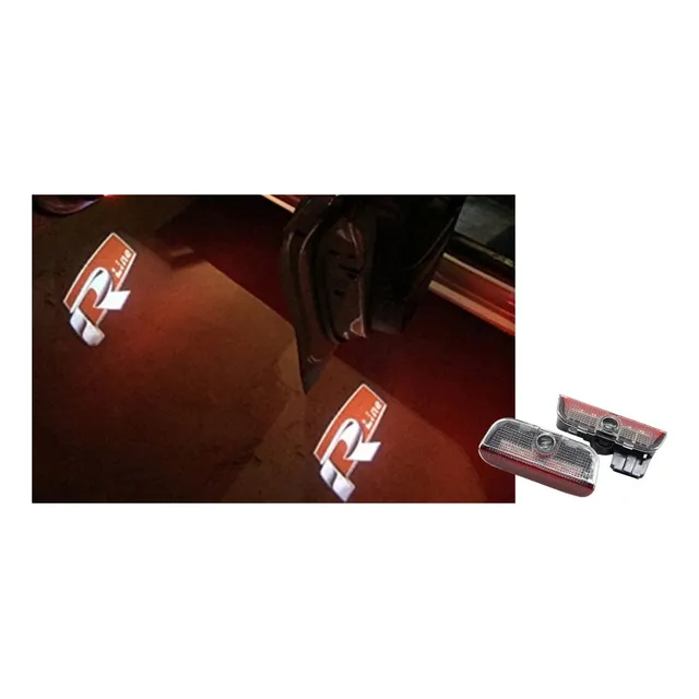 Proyector Puerta Luz Cortesía Jetta Tiguan Golf Vw R Line