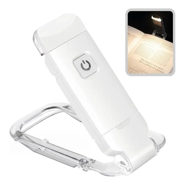 Luz De Lectura De Libro Lampara Recargable Usb