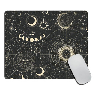Conjunto De Fases Da Lua Mouse Pad Padrão Celestial Present Conjunto De Fases Da Lua Mouse Pad Padrão Celestial Present