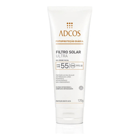 Protetor Solar Ultra Gel Creme Incolor Fps 55 - Proteção Muito Alta - 120g Protetor Solar Ultra Gel Creme Incolor Fps 55 - Proteção Muito Alta - 120g