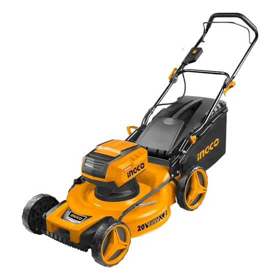 Corta Cesped 20v 18 P20s C Bat Y Car Lmli20182 Ingco-smf Color Naranja Claro