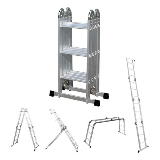 Escalera Articulada Plegable Multiusos 4x3 Tramo 3,50m Exxel