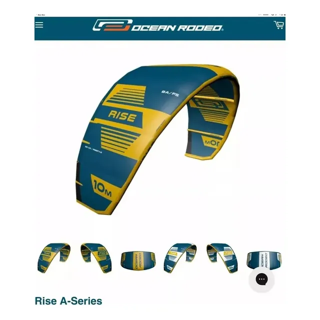 2023 Ocean Rodeo Aluula Rise 10m Kite