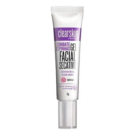 Clearskin Combate Espinhas Gel Facial Secativo 15 Gr - Avon Acneica