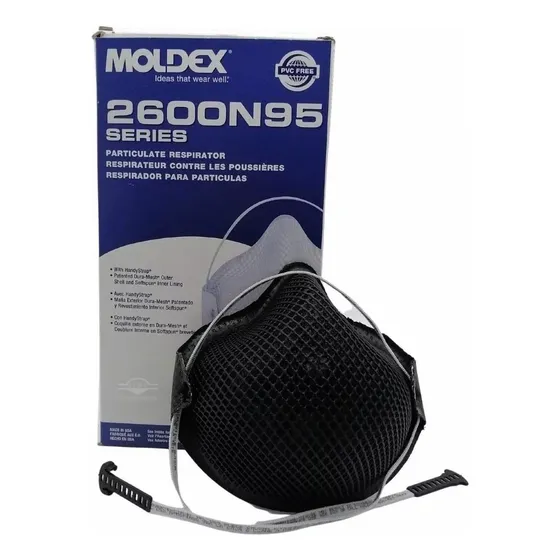 Respirador /cubrebocas Moldex 2600 N95 Caja 15 Piezas
